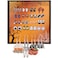 AOROCO 20 Pairs Halloween Earrings for Women Pumpkin Spider Spooky Skull Skeleton Dangle Earrings for Women GirlsWitchy Bat Cat Eyeballs Candy Stud Earrings Set Scary Halloween Accessories