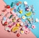 MGGFBLEY 30 Pairs Fun Zinc Earrings Weird Aesthetic Weirdcore Kawaii Funny for Women