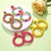 PHALIN 4 Pairs Rattan Earrings for Women Boho Raffia Ball Hoop Dangle Earring Set Handmade Summer Beach Earrings Lightweight Straw Wicker Braid Earring Gifts 4Pairs Dangle Earings