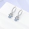 Hapour 925 Sterling Silver Drop Earrings for WomenHamsa Hand of Fatima Evil Eye Jewelry with Cubic ZirconiaHuggies Hoop Dangle Drop Earring for Sensitive Ears