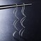 ACEFEEL Acefeel Fresh Style Exquisite Threader Dangle Earrings Curve Twist Shape for Womens Gift E158