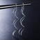 ACEFEEL Acefeel Fresh Style Exquisite Threader Dangle Earrings Curve Twist Shape for Womens Gift E158