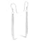 AeraVida 925 Sterling Silver Trendy Stranded Stick Drop Dangle Earrings Minimalist Boho Chic Jewelry for Women Unique Silver Stick Earrings Summer Earrings