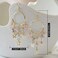 ANDPAI Bohemian Long Colorful Chandelier Tassel Flower Dangle Drop Hoop Earrings for WomenGold
