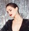 ATIMIGO Trendy Rhinestone Teardrop Dangle Earrings Sparkly Crystal Chandelier Drop Statement Earrings Hypoallergenic for Women