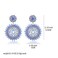 Elegance 11 Blue Beaded Earrings For Women Statement Seed Bead Dangle Summer Beach Earrings Bohemia Earring For Gift Teachers Day