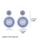 Elegance 11 Blue Beaded Earrings For Women Statement Seed Bead Dangle Summer Beach Earrings Bohemia Earring For Gift Teachers Day