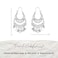 NTLX Bohemian Boho Chandelier Dangle Drop Earrings for Women Lightweight Filigree Gypsy Coin Disc Tassel Charm Hoops included Gift Box Silver
