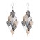 Aisansty Boho Leaf Dangle Earring for Women Super Lightweight Chandelier Dangle Drop Earring