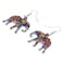 BONSNY Acrylic Africa Jungle Elephant Drop Dangle Statement for Women Earrings Jewelry Charms Gifts Multicolor