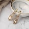 BriLove Long Large Dangle Earrings for Women Crystal Art Deco Teardrop Hollow Chandelier Statement Jewelry Champagne GoldToned