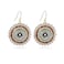 Joya Love Brown Beaded Earrings For Women Summer Beach Handmade Colorful Glass Bead Statement Earrings Bohemia Hoop Dangle Earring For Wom