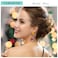 FAMARINE Christmas Tree Earrings for Women Acrylic Drop Earrings Colorful Tree Earrings