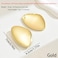 VRNGI Chunky Earrings for Women Big Statement Earrings for Women Large Irregular Oval Round Earring Chunky Jewelry Geometric Drop Dangle Earring