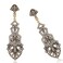 Coucoland 1920s Flapper Earrings Roaring 20s Great Gatsby Rhinestone Earrings Stly2Gold