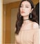 CHAKRA HEALING Crystal Butterfly Pendant Tassel Earrings Long Zircon Butterfly Drop Dangle Earrings Jewelry for Women Silvr