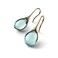 Yocoyee Dainty Water Drop Earrings Multicolor Crystal Teardrop Waterdrop Droplets Shape Earrings for WomenBlue