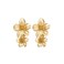 IQPDYV Double Sculptural Flower Earrings Statement Earrings for Women Style C