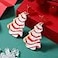 Meztole Earrings for Women Christmas Earring Christmas Tree Cake Earrings Xmas Jewelry Stocking Stuffers