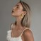 FAUTHENTICUTE Large Gold Flower Statement Earrings For Women Exaggerated Leaf Dangle Earrings Summer Bohemian Striped Sectored Geometric Earrings