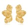 FAUTHENTICUTE Large Gold Statement Earrings For Women Big Flower Dangle Earrings Summer Boho Floral Earrings