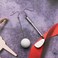 Coagurmes Funny Sport Ball Dangle Earrings GiftDelicate Golf Ball Long Pendant Earrings for Women Lady Personalized Silver Drop Earrings Jewelry
