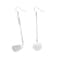 Coagurmes Funny Sport Ball Dangle Earrings GiftDelicate Golf Ball Long Pendant Earrings for Women Lady Personalized Silver Drop Earrings Jewelry