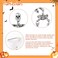 Artlunar Gothic Skeleton Earrings for Women Punk Skull Dangle Earrings Long Articulated Silver Tone Halloween Jewelry Alternative Goth Accessories Gift