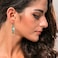 Just Follow Green Handmade Boho Natural Gemstone Charm Earrings Gold Stone Bead Drop Dangle Earrings for Women Silver
