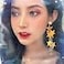 Sora Tuki Iridescent Star Earrings for Women Dangle Sequin Sparkle Fringe Drop Earrings Long Tassel Jewelry Accessories 1 Iridescent