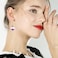 Just Follow 6 Pairs Multicolor Dangle Earrings Set for Women Flower Life of Tree Ball Drop Dangle Earrings Wholesale in Bulk 6 Pairs Short Design