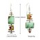 KaFu Handmade Boho Earrings Vintage Gold Lightweight Drop Dangle Statement Jewelry gifts for Women Geometry and stone