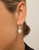 PAVOI 14K Yellow Gold Plated Statement Pearl Drop Earrings for Women Pearl Dangle Studs Earrings