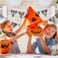PHALIN Halloween Earrings for Women Ghost Spider Pumpkin Switch Cat Earrings Set for Party Costome 9 Pairs Halloween Drop