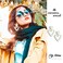 PopTopping Heart Dangle Earrings Love Drop Dangle Earrings White Hearts Dangling Earrings For Women s Off White