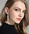QJLE Geometric Rectangle Cubic Zirconia Rhinestone long Drop Dangle Earrings for women Hypoallergenic Pierced Gold