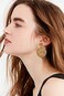 YAHPERN Rattan Earrings for Women Handmade Lightweight Wicker Straw Stud Earrings Statement Weaving Braid Drop Dangle Earring Dark Rattan Disk
