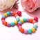 CEALXHENY Rattan Earrings Rattan Ball Hoop Dangle Earrings for Women Handmade Bohemia Earrings Braid Straw Wicker Raffia Earring Summer Beach Accessory Gifts Rainbow