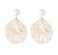 Spiritrain Seashell Pearl Stud Earrings for Women Ocean Sea Theme Sweet Double Layer Acrylic Shell Lightweight Dangle Drop Earrings for Summer Beach Holiday Halloween Party Jewelry Accessories Shell w