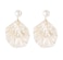 Spiritrain Seashell Pearl Stud Earrings for Women Ocean Sea Theme Sweet Double Layer Acrylic Shell Lightweight Dangle Drop Earrings for Summer Beach Holiday Halloween Party Jewelry Accessories Shell w