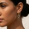 Sonateomber Gold Star Drop Dangle Earrings for Women Rhiestone Accessories Jewelry Gift