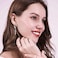 Hebelee Sword Drop Dangle Small Hoop Earrings for Women Men Stainless Steel Engrave Dagger Halloween Statement Charms Drop Dangling Hoops Cuff Cartilage Wrap Vintage Punk Pray Jewelry Silvery