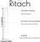 Ritach Threader Earrings for Women 925 Sterling Silver Plated Cubic Zirconia Long Dangle Drop Earrings for Prom Jewelry