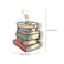 twinkle eye Color Classics Stackable Book Hanging Earrings Personality Beginning Season Teacher Student Gifts Book Earrings Double Sided Color Painting for Women