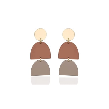 twinkle eye Handmade Polymer Clay Earring for WomenUnique Tasteful Geometric Boho Drop Dangle Earrings Lightweight Dainty JewelryContrast Color