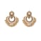 NewZenro Vintage Imulated CZ Beaded Tassel Statement Dangle Drop Earrings for Women Boho Beaded Chandelier Dangling Stud Indian Jhumka Festival Jewelry for Her