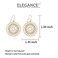 Elegance 11 White Earrings For Women Summer Beaded Crystals Glass Bead Dangle Drop Bohemia Beach Statement Earrings
