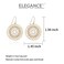 Elegance 11 White Earrings For Women Summer Beaded Crystals Glass Bead Dangle Drop Bohemia Beach Statement Earrings
