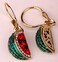 YACQ Womens Watermelon Leverback Dangle Earrings Hypoallergenic Lightweight 45 inch