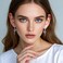 Watforsh Star and Moon Earrings Dangle Hoop Earrings for Women Huggie with Cubic Zirconia Celestial Space Style